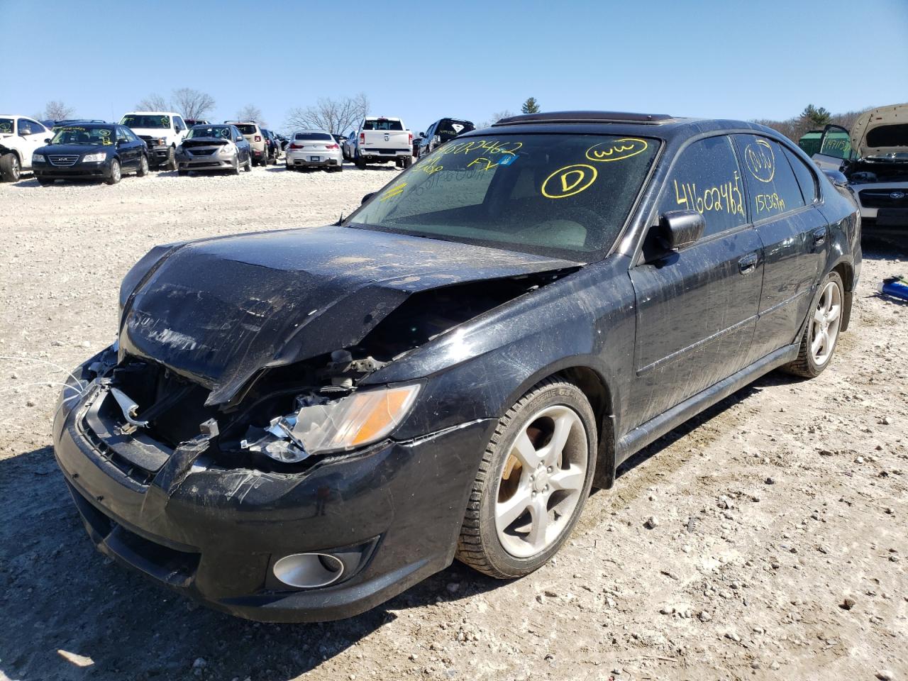 Photo 2 from auction – 2008 SUBARU LEGACY 2.5 with VIN 4S3BL626287209666