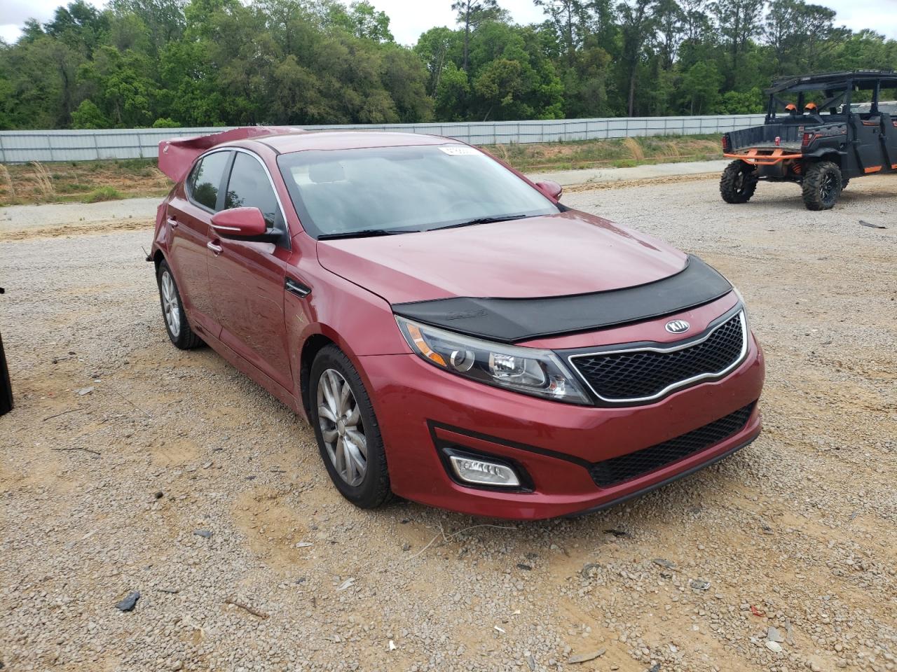 KIA OPTIMA 2015 with VIN 5XXGM4A74FG461537 - Photo from auction