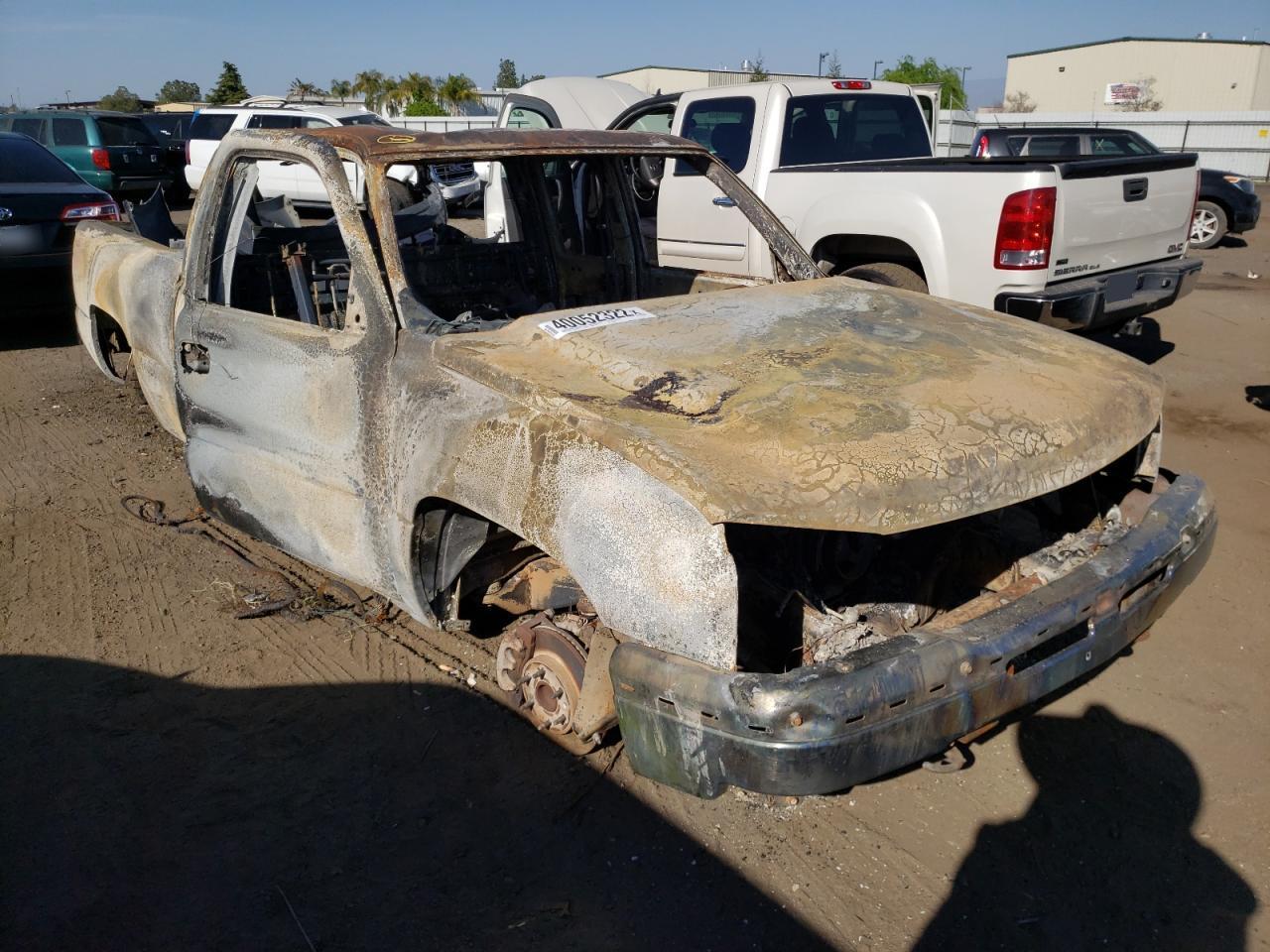 CHEVROLET SILVERADO 2006 with VIN 1GCEC19VX6Z155886 - Photo from auction