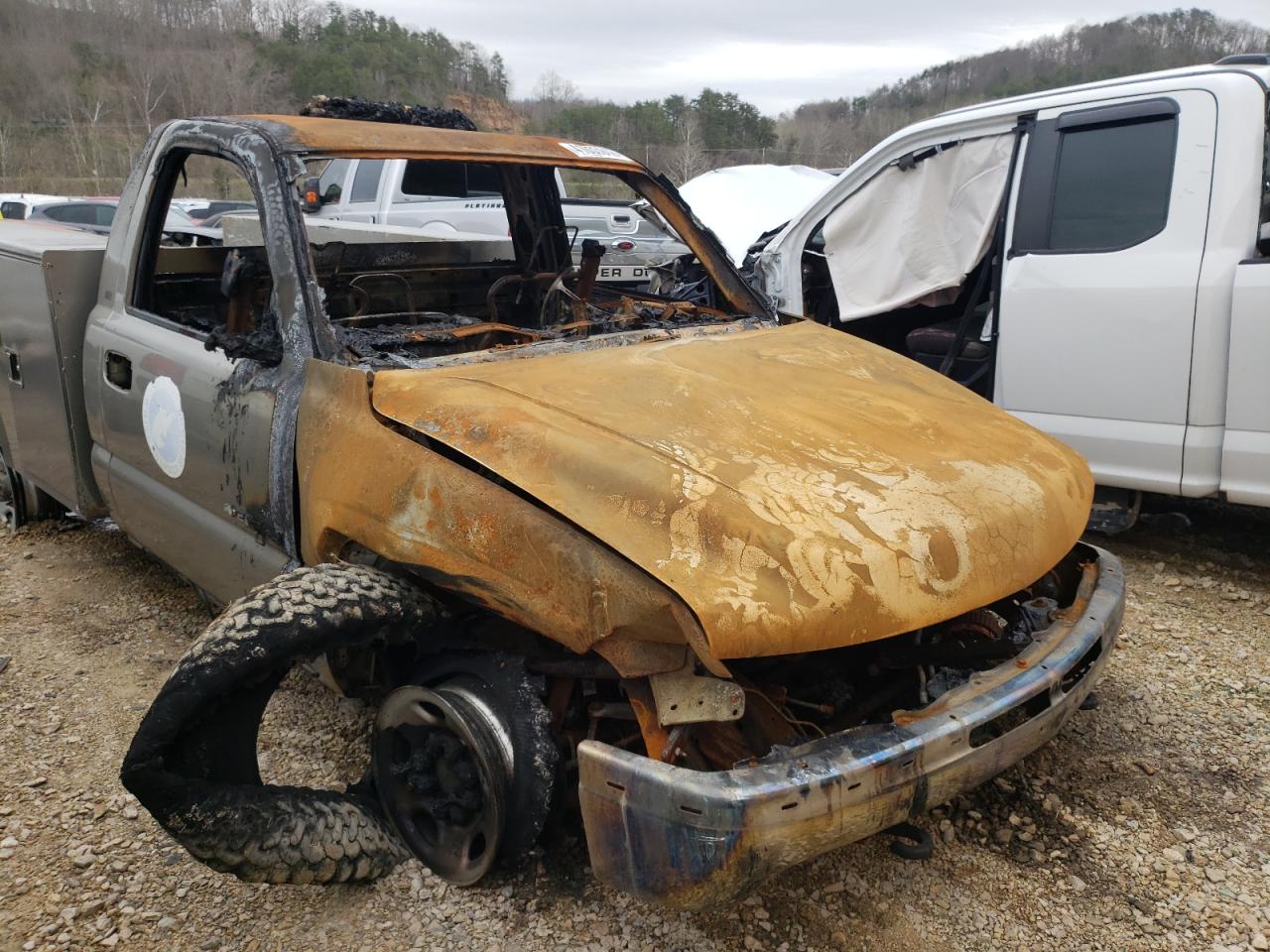 Photo 9 from auction – 2002 CHEVROLET SILVERADO with VIN 1GBHK24U12E285890