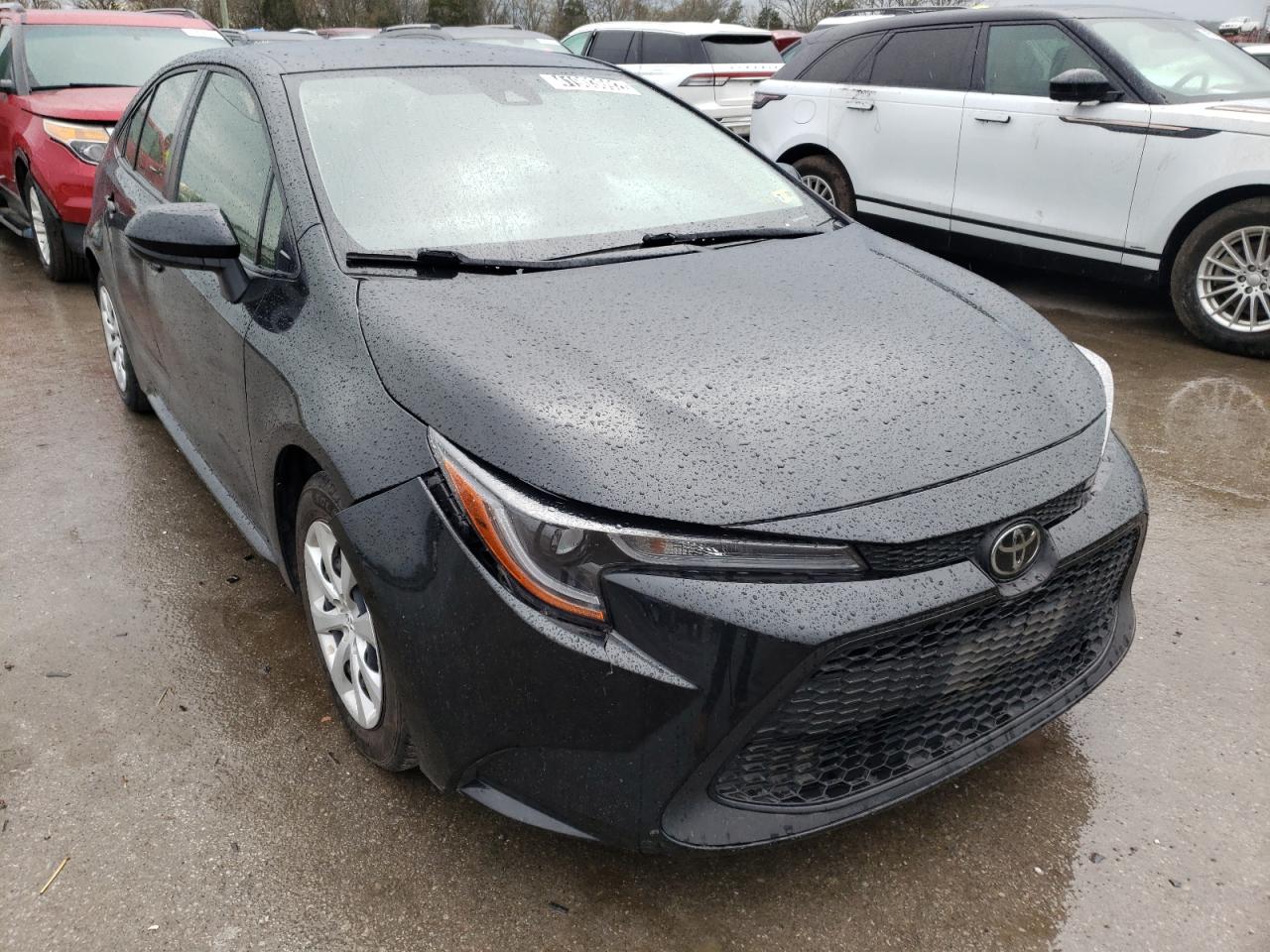 TOYOTA COROLLA LE 2020 with VIN JTDEPRAE7LJ087653 - Photo from auction