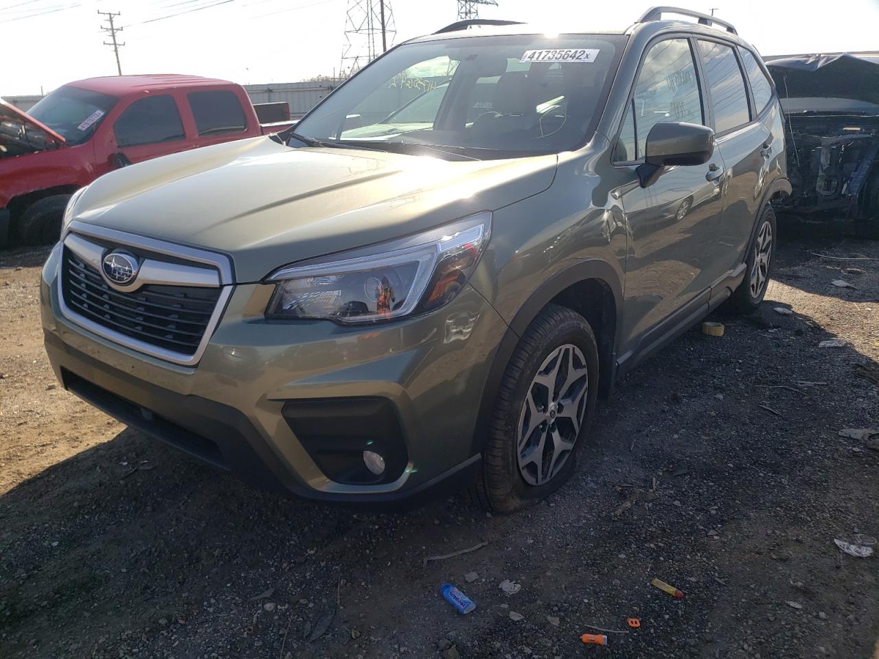 Photo 2 from auction – 2021 SUBARU FORESTER P with VIN JF2SKAJC4MH590259