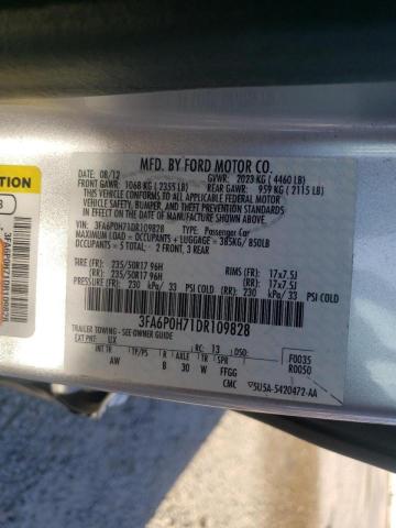 Photo 10 from auction – 2013 FORD FUSION SE with VIN 3FA6P0H71DR109828