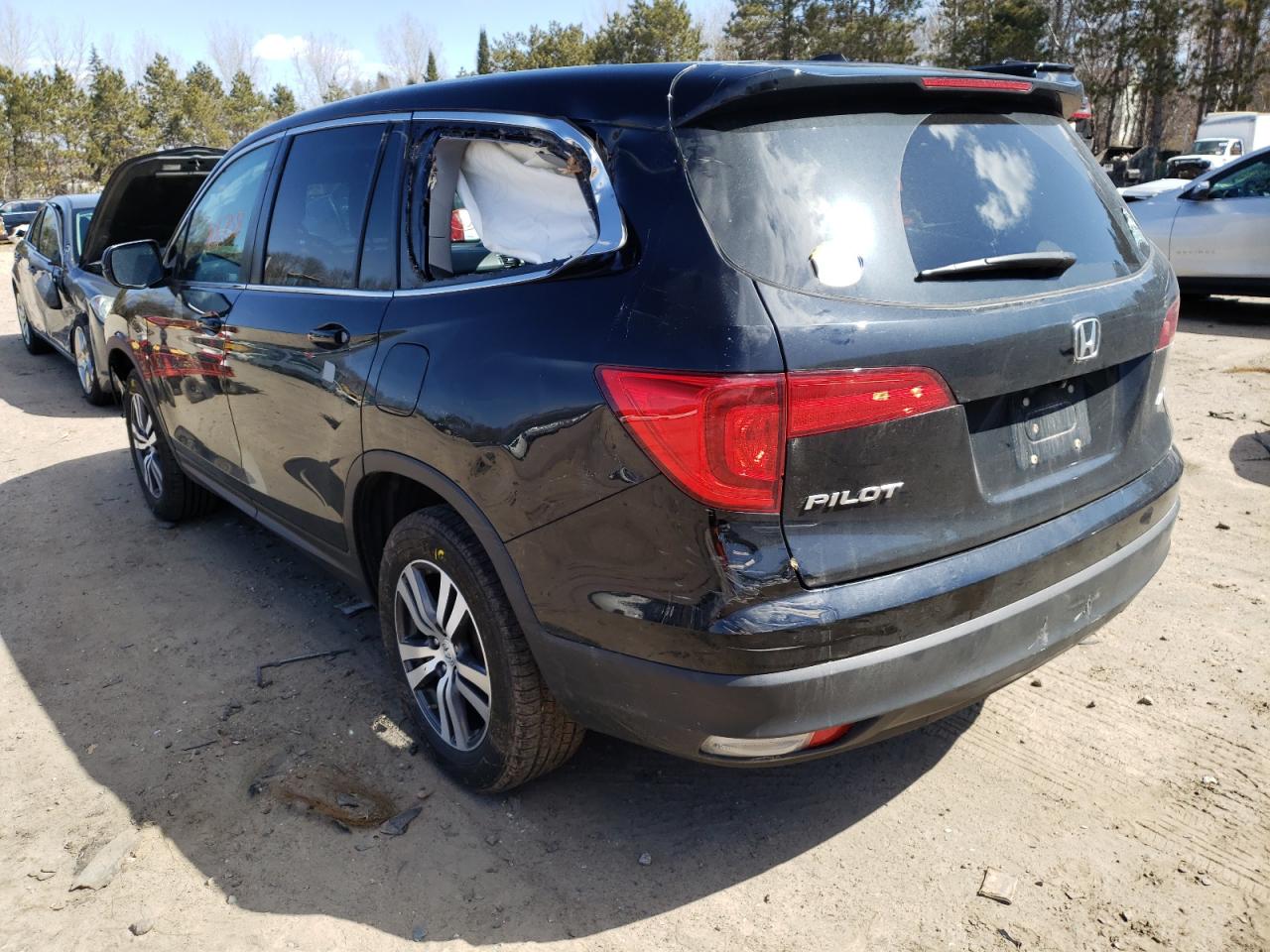 Photo 3 from auction – 2018 HONDA PILOT EXL with VIN 5FNYF6H55JB009056