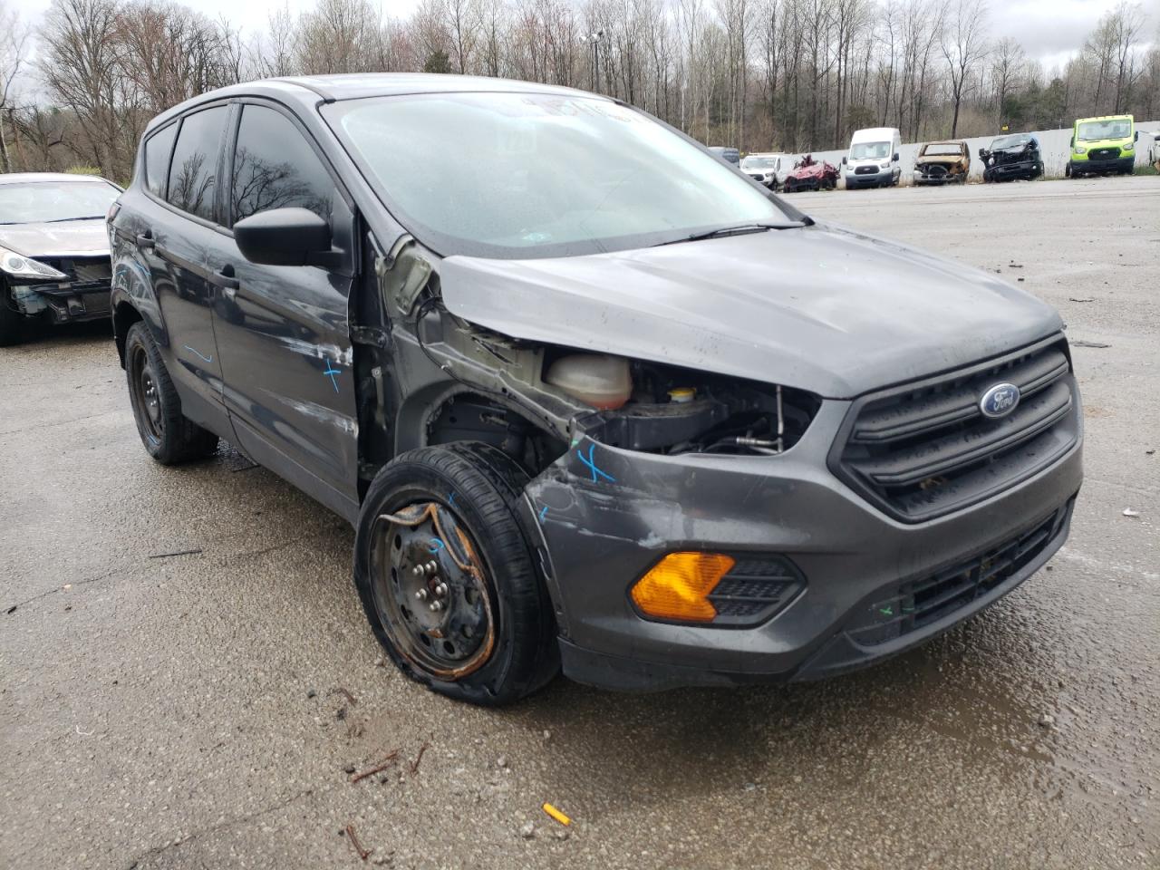 FORD ESCAPE S 2018 with VIN 1FMCU0F74JUB53881 - Photo from auction
