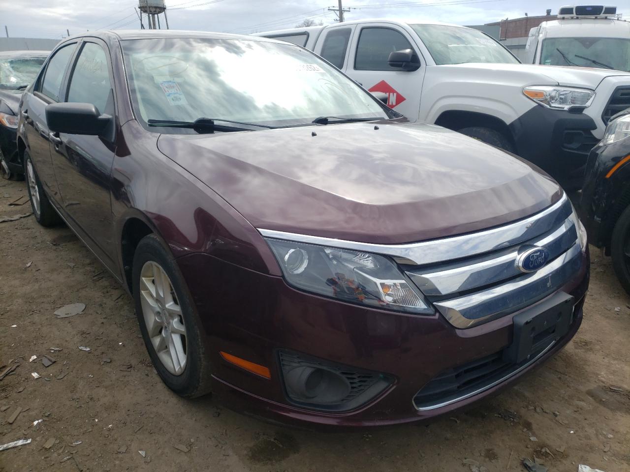 Photo 1 from auction – 2012 FORD FUSION S with VIN 3FAHP0GA7CR235745