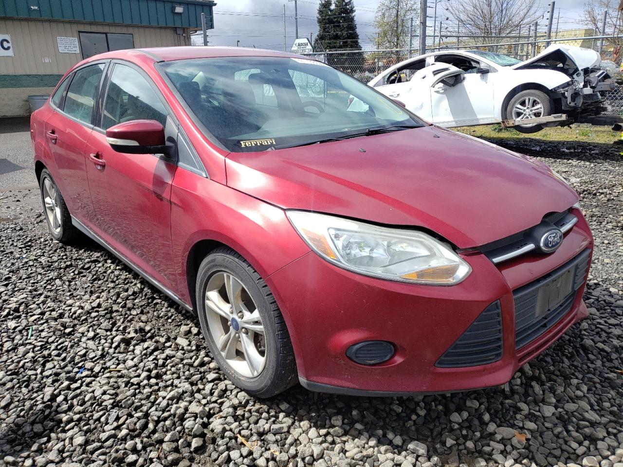 FORD FOCUS SE 2014 with VIN 1FADP3F23EL186202 - Photo from auction