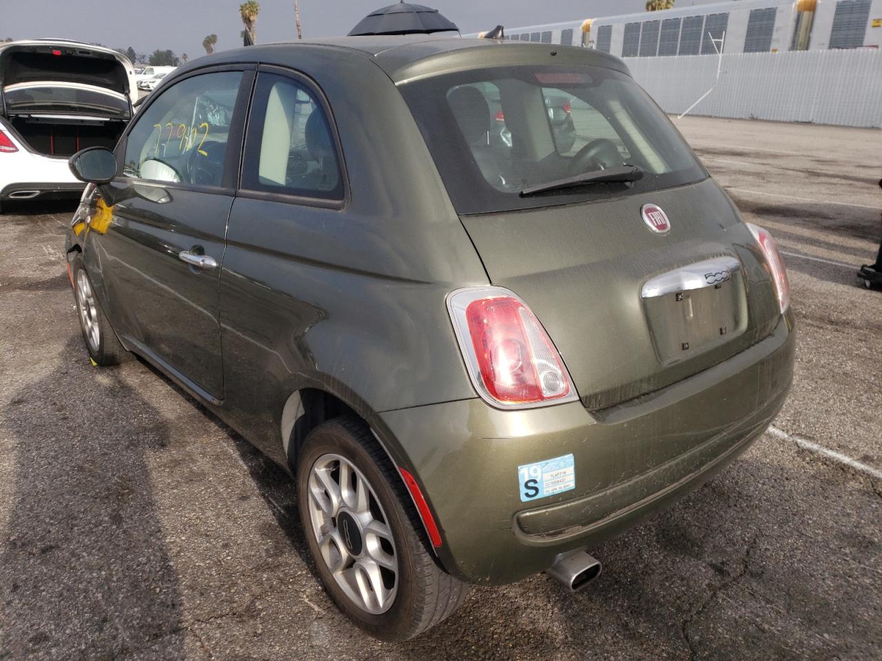 Photo 3 from auction – 2013 FIAT 500 POP with VIN 3C3CFFARXDT571665