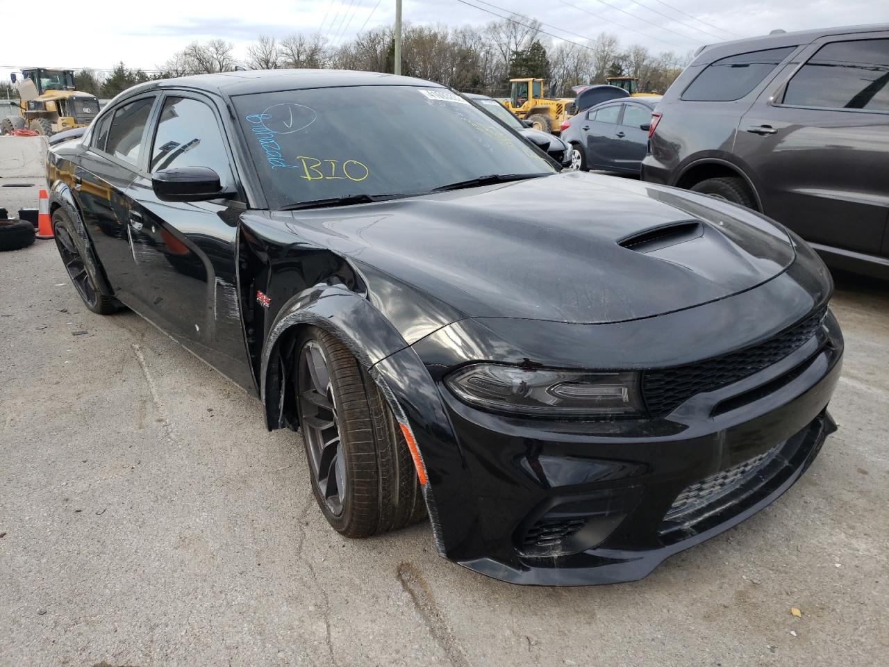 DODGE CHARGER SC 2021 with VIN 2C3CDXGJXMH612432 - Photo from auction