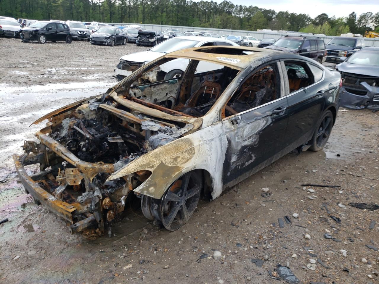 Photo 2 from auction – 2016 FORD FUSION SE with VIN 3FA6P0H70GR336755