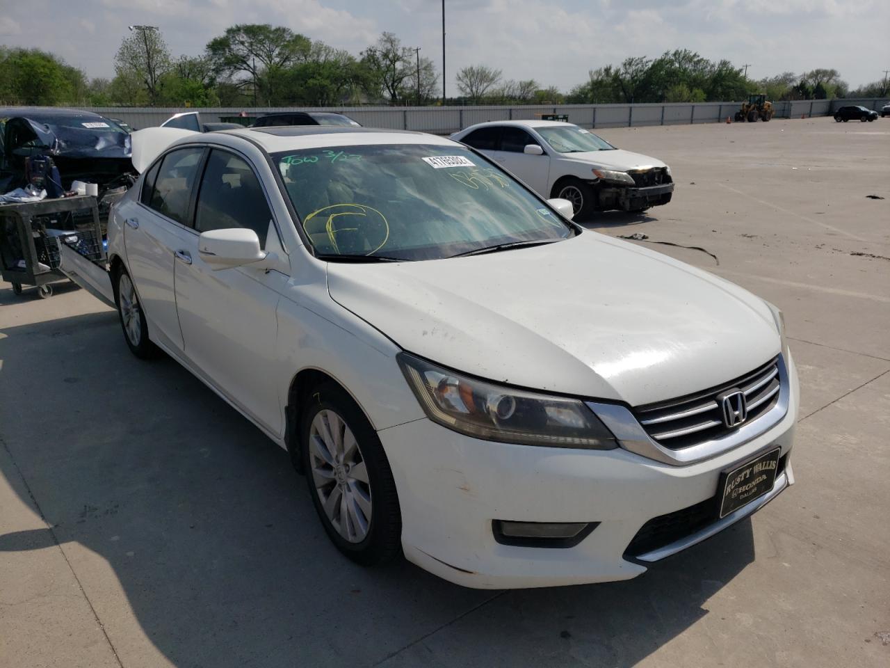 HONDA ACCORD EX 2014 with VIN 1HGCR2F75EA030388 - Photo from auction