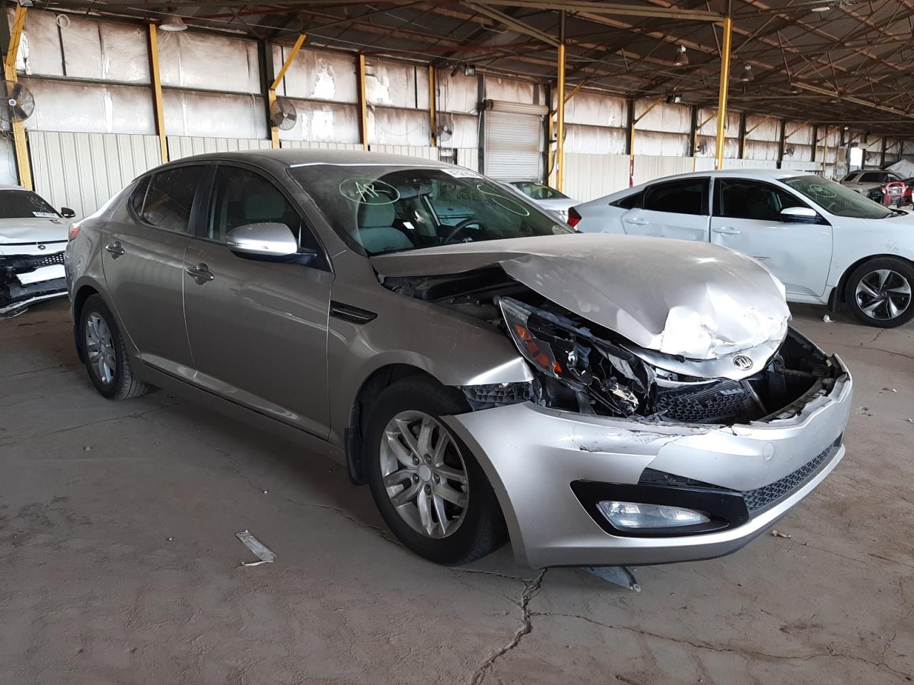 KIA OPTIMA LX 2013 with VIN KNAGM4A75D5407565 - Photo from auction