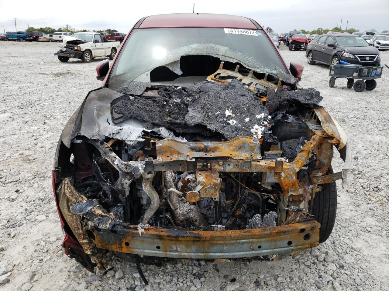Photo 9 from auction – 2015 NISSAN ROGUE S with VIN KNMAT2MT4FP529995