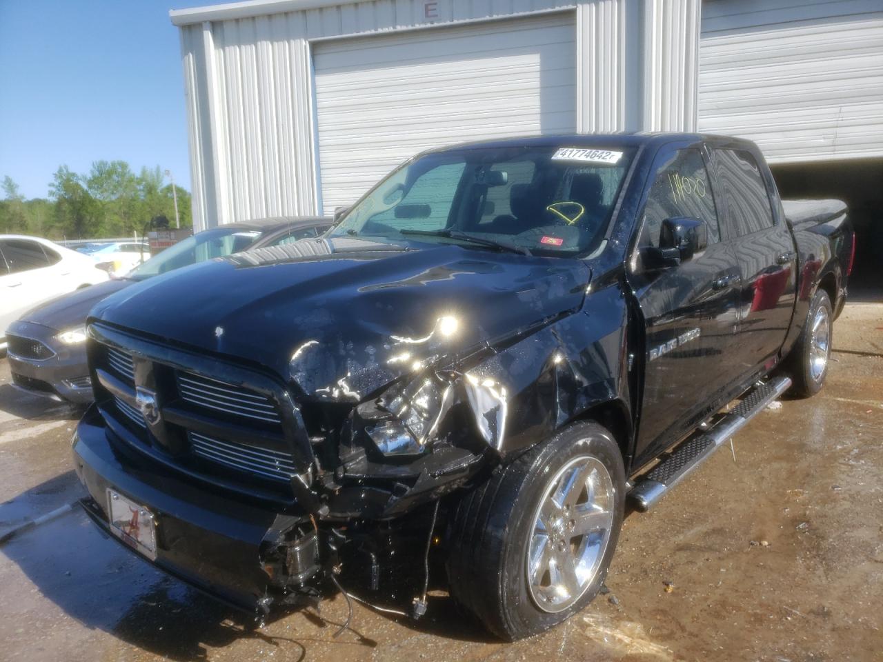 Photo 2 from auction – 2012 DODGE RAM 1500 S with VIN 1C6RD6MT9CS313485