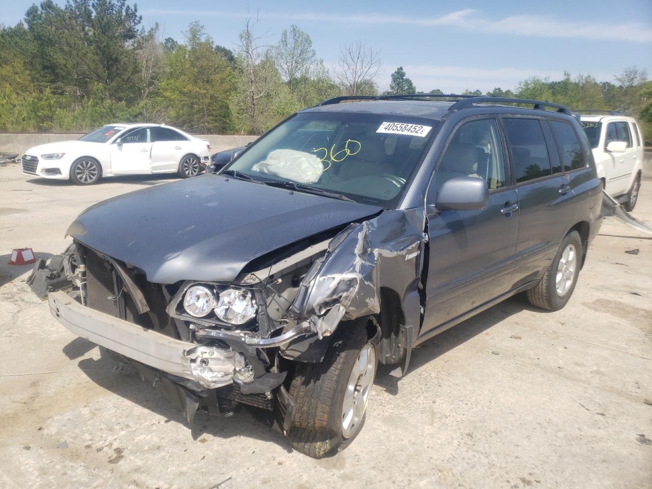 Photo 2 from auction – 2002 TOYOTA HIGHLANDER with VIN JTEGF21A220061204
