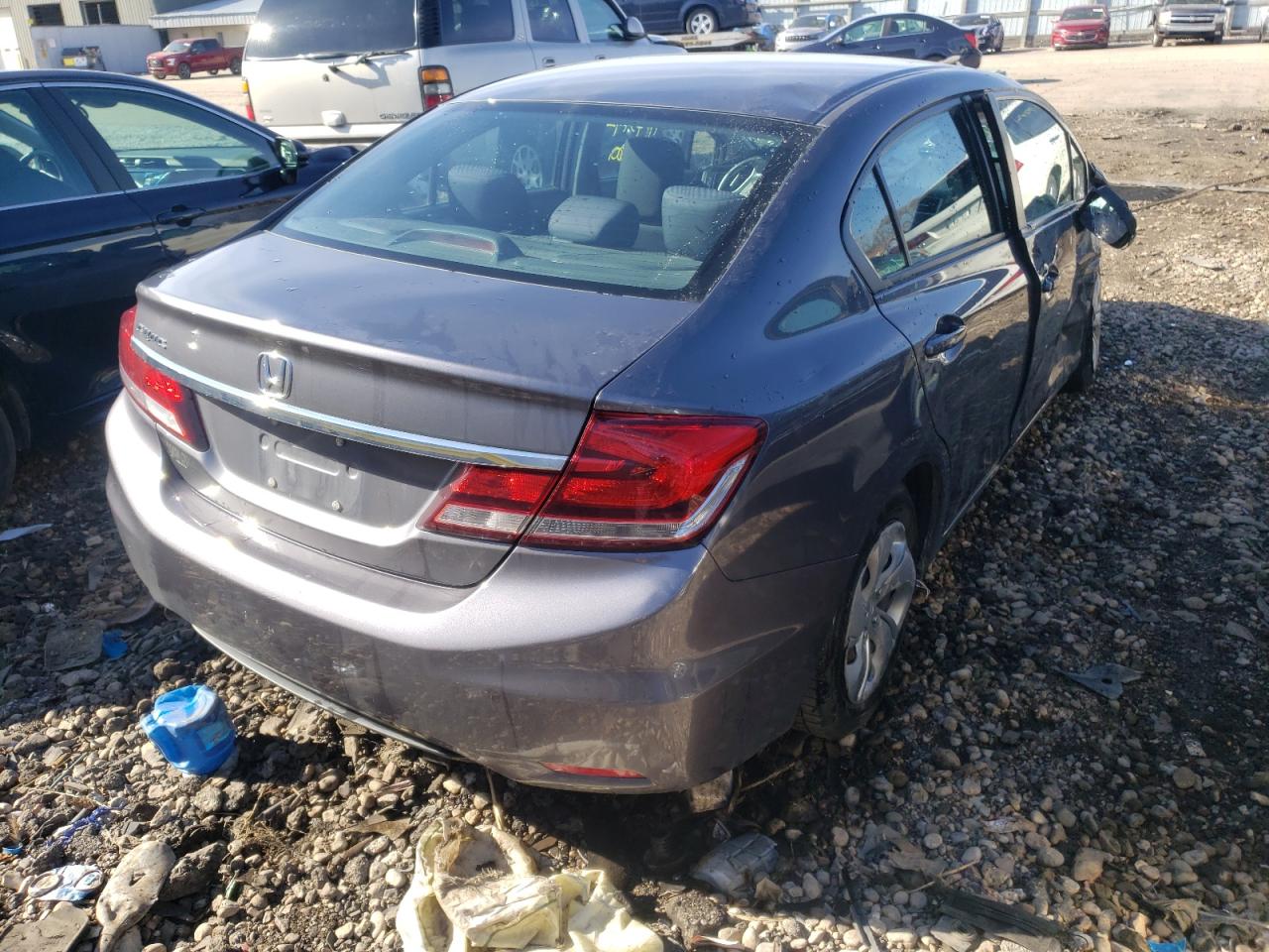 Photo 4 from auction – 2015 HONDA CIVIC LX with VIN 2HGFB2F59FH519430