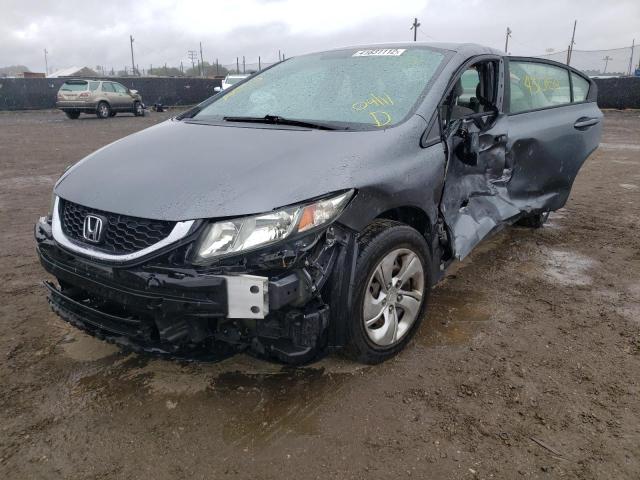 Photo 2 from auction – 2013 HONDA CIVIC LX with VIN 19XFB2F51DE237094