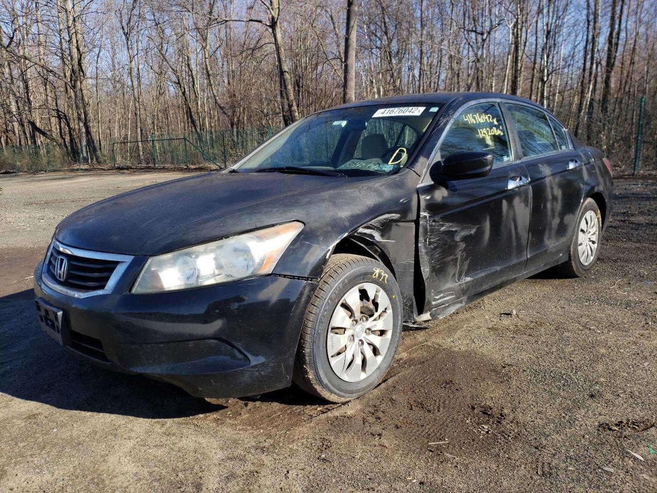 Photo 2 from auction – 2010 HONDA ACCORD LX with VIN 1HGCP2F35AA087056