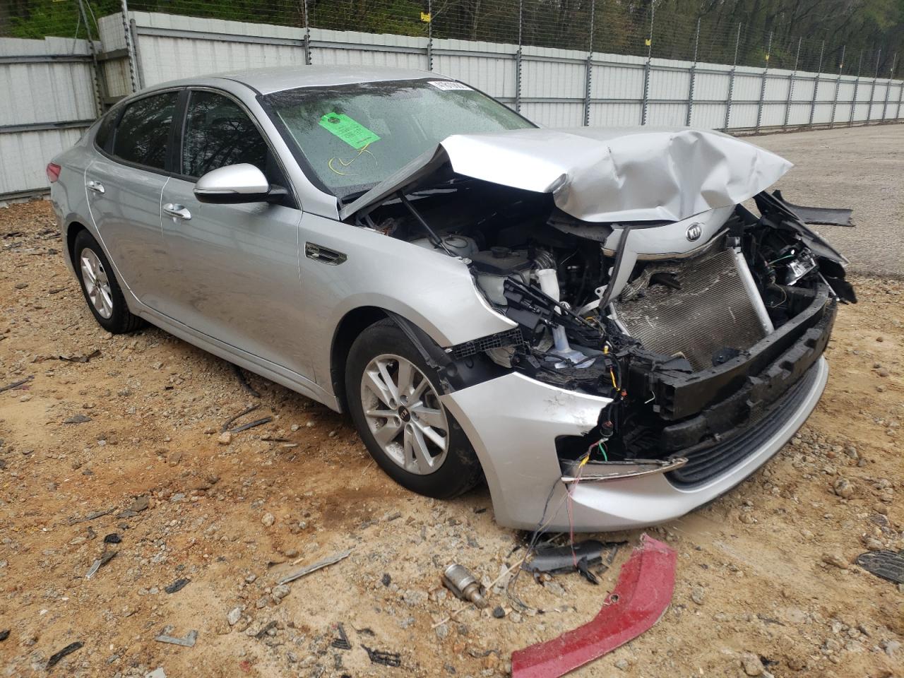 KIA OPTIMA LX 2016 with VIN 5XXGT4L32GG106770 - Photo from auction