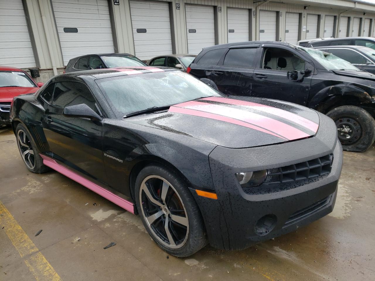 CHEVROLET CAMARO LS 2013 with VIN 2G1FE1E37D9170378 - Photo from auction