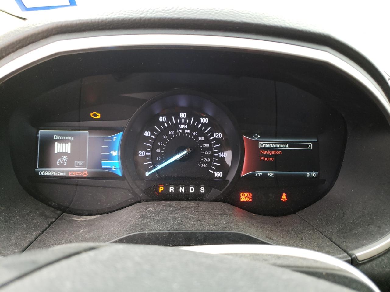 Photo 8 from auction – 2018 FORD EDGE SEL with VIN 2FMPK3J94JBC51400