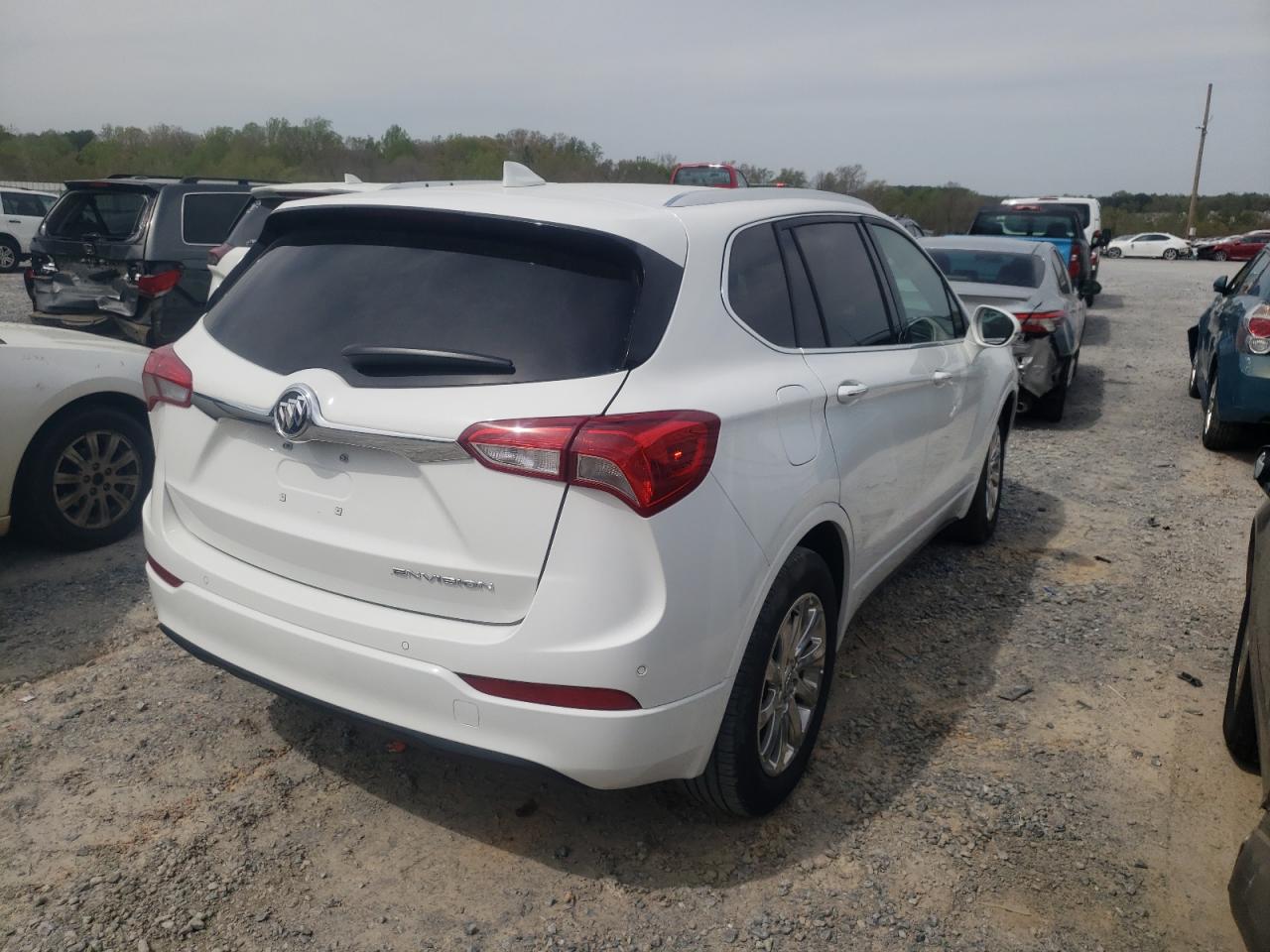 Photo 4 from auction – 2020 BUICK ENVISION E with VIN LRBFXCSA1LD111004