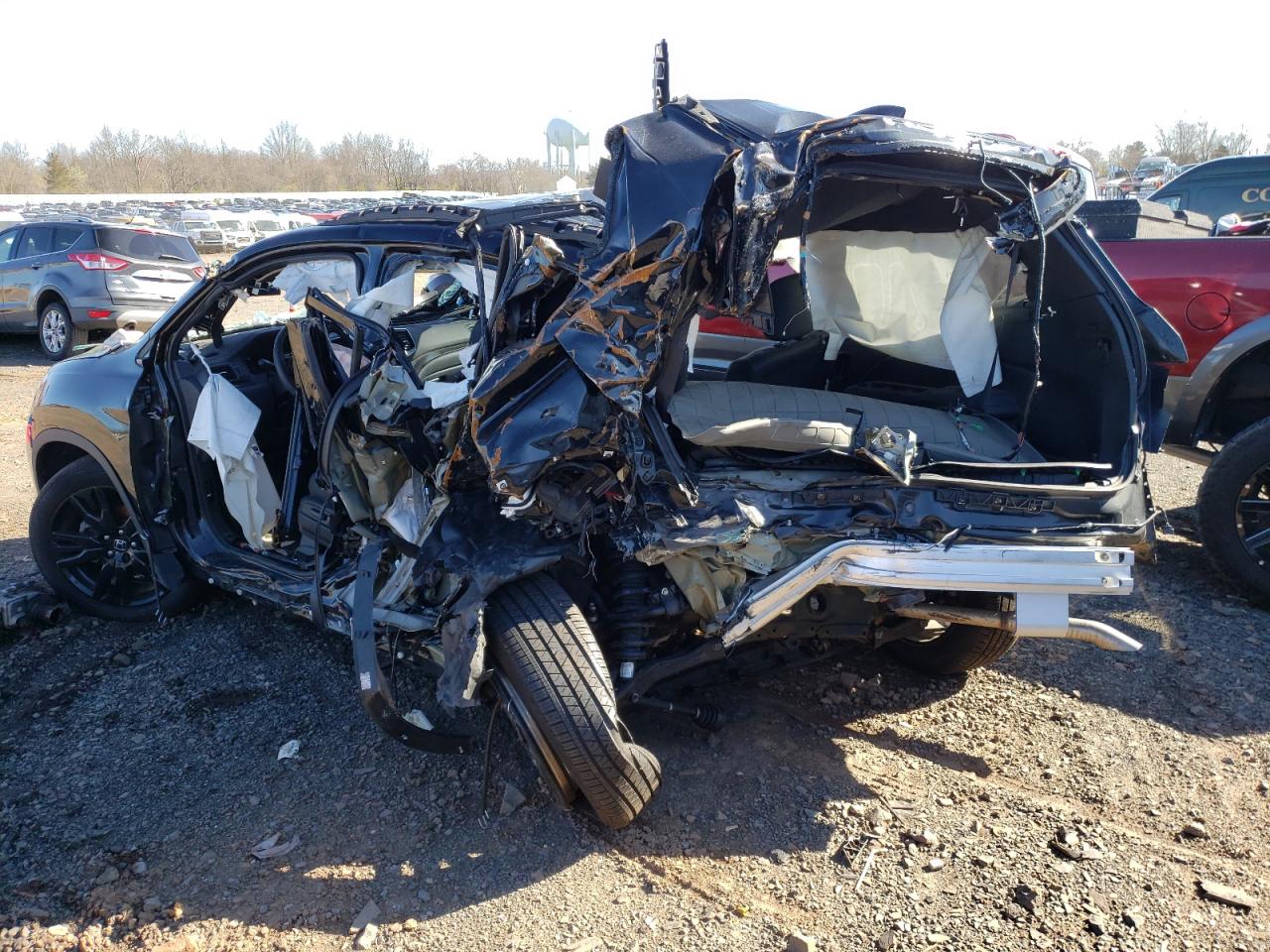 Photo 9 from auction – 2020 HONDA PILOT BLAC with VIN 5FNYF6H79LB043280