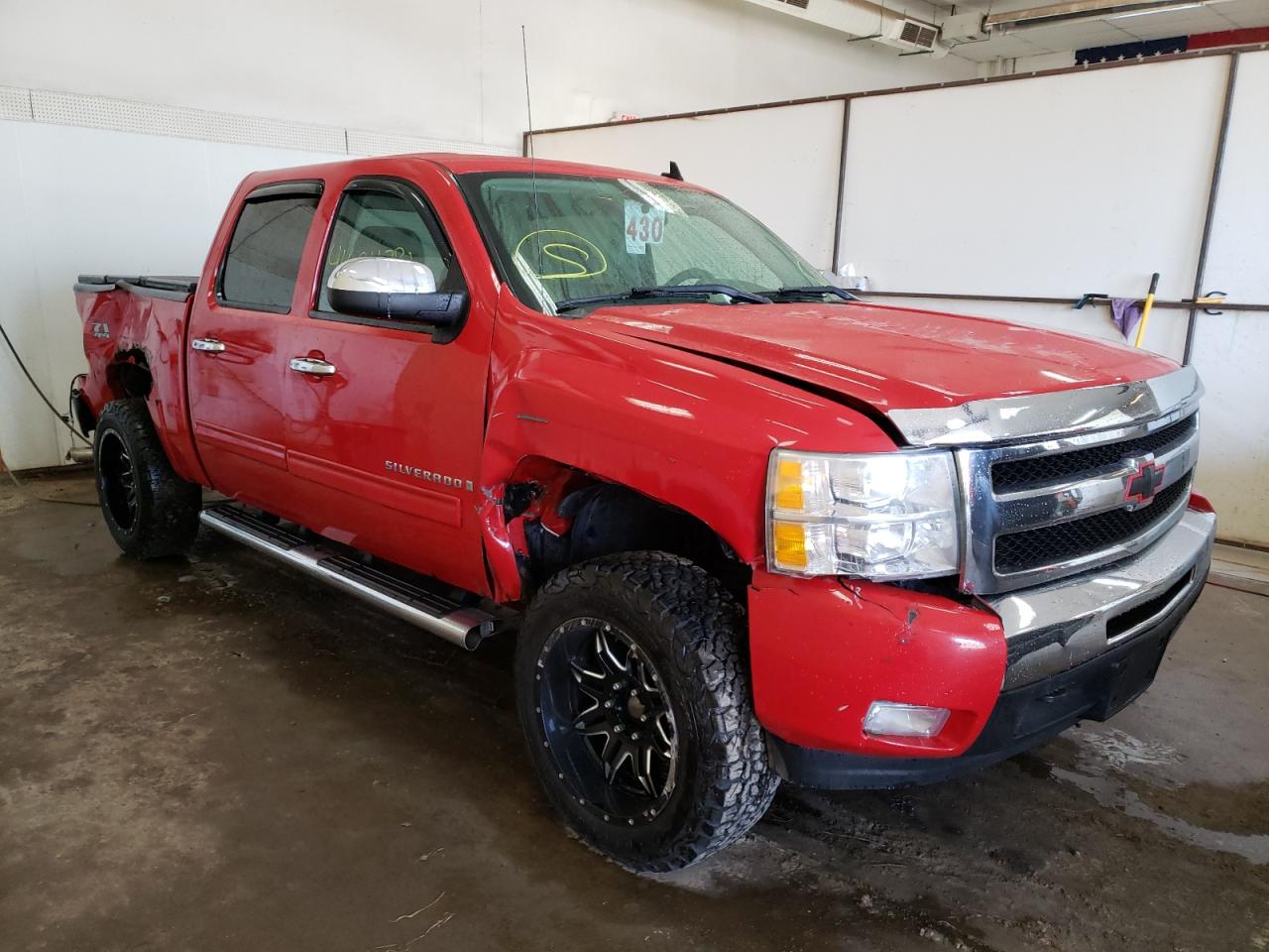 CHEVROLET SILVERADO 2009 with VIN 3GCEK13389G191221 - Photo from auction