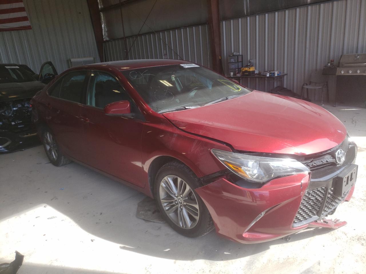 TOYOTA CAMRY LE 2015 with VIN 4T1BF1FK0FU947056 - Photo from auction