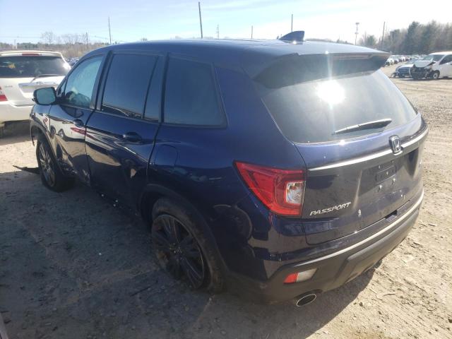 Photo 3 from auction – 2019 HONDA PASSPORT E with VIN 5FNYF8H57KB023599