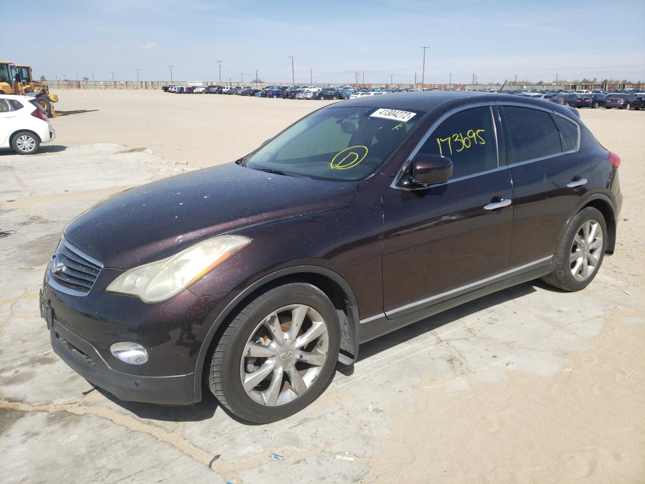 Photo 2 from auction – 2008 INFINITI EX35 BASE with VIN JNKAJ09F48M361713