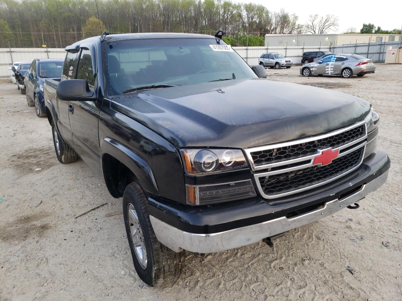 CHEVROLET SILVERADO 2006 with VIN 1GCEK19T16Z206189 - Photo from auction