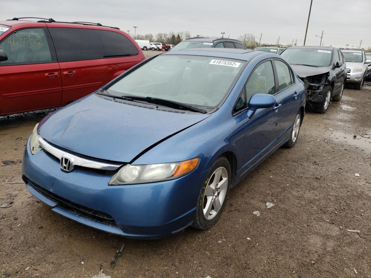 Photo 2 from auction – 2007 HONDA CIVIC EX with VIN 1HGFA16897L120528