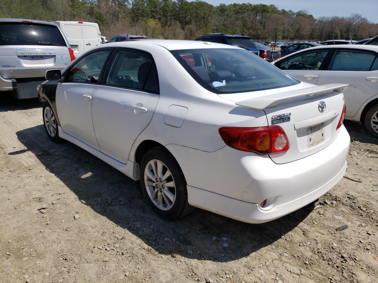 Photo 3 from auction – 2009 TOYOTA COROLLA BA with VIN 1NXBU40E39Z148757