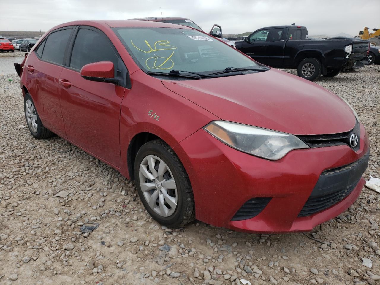 Photo 1 from auction – 2014 TOYOTA COROLLA L with VIN 5YFBURHE6EP144070