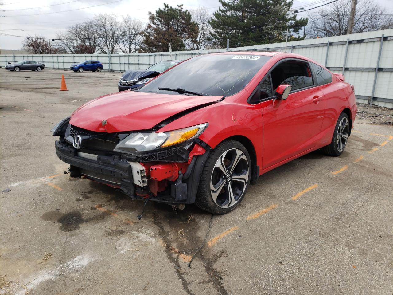 Photo 2 from auction – 2015 HONDA CIVIC SI with VIN 2HGFG4A59FH707692