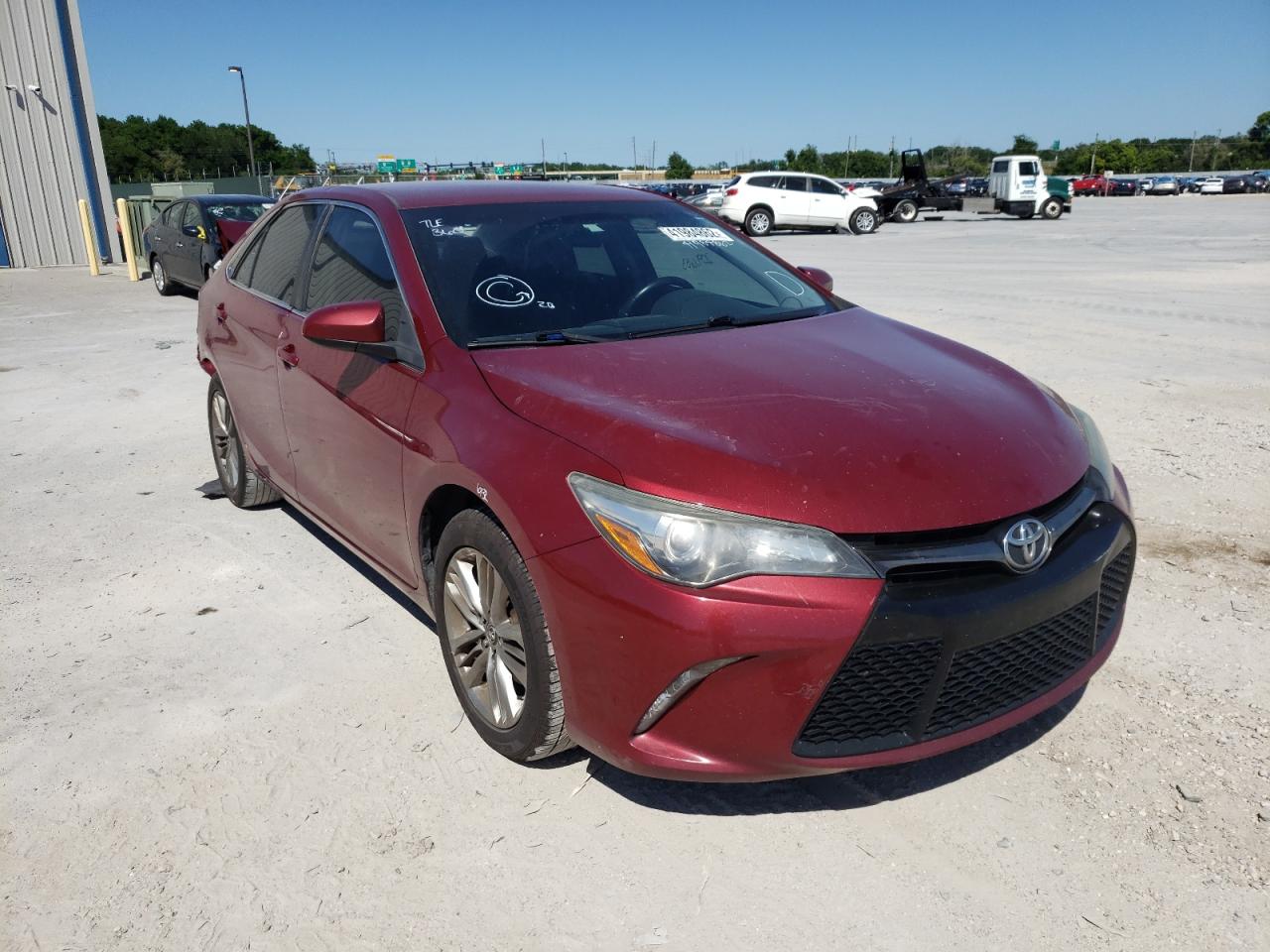 TOYOTA CAMRY LE 2016 with VIN 4T1BF1FKXGU532425 - Photo from auction