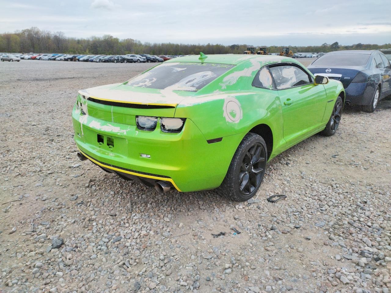Photo 4 from auction – 2013 CHEVROLET CAMARO LT with VIN 2G1FB1E3XD9109342
