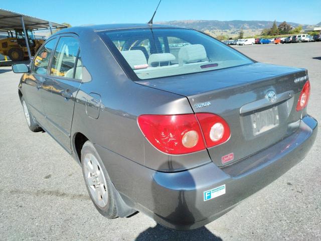 Photo 3 from auction – 2005 TOYOTA COROLLA CE with VIN 2T1BR32E45C862238