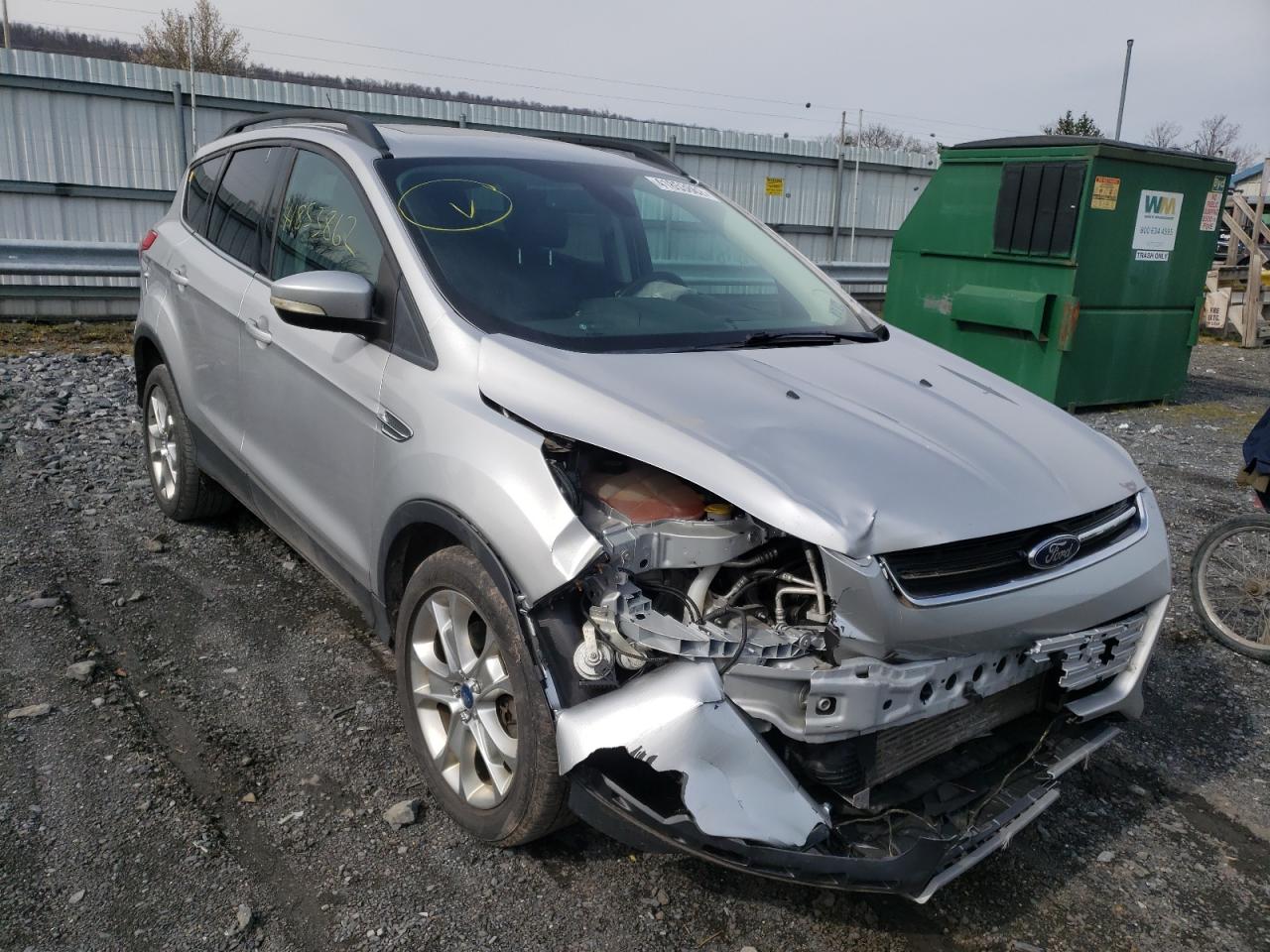 FORD ESCAPE SEL 2013 with VIN 1FMCU9H96DUC30712 - Photo from auction