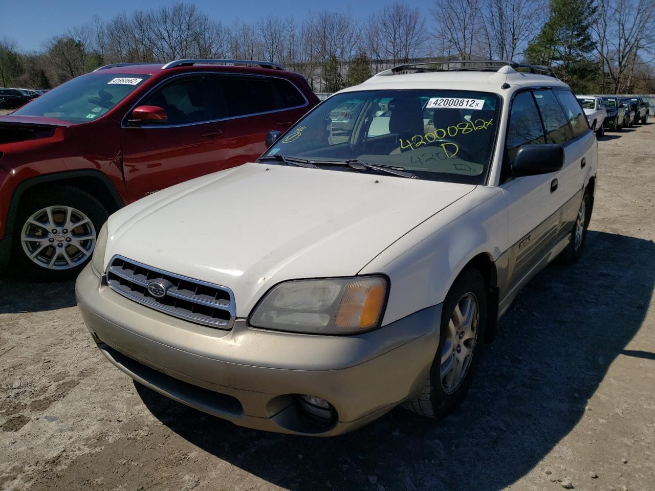 Photo 2 from auction – 2001 SUBARU LEGACY OUT with VIN 4S3BH665317611950