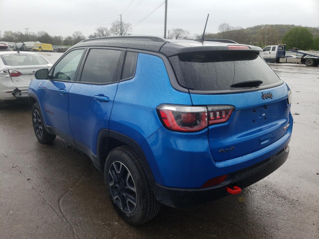 Photo 3 from auction – 2019 JEEP COMPASS TR with VIN 3C4NJDDB6KT600095