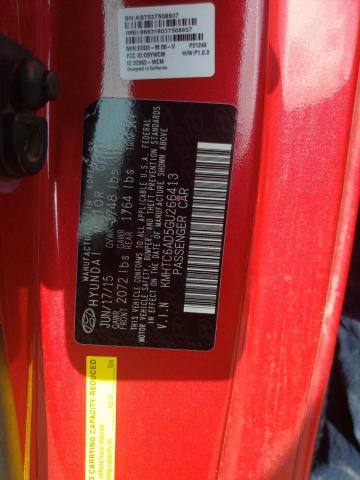 Photo 10 from auction – 2016 HYUNDAI VELOSTER with VIN KMHTC6AD5GU266413
