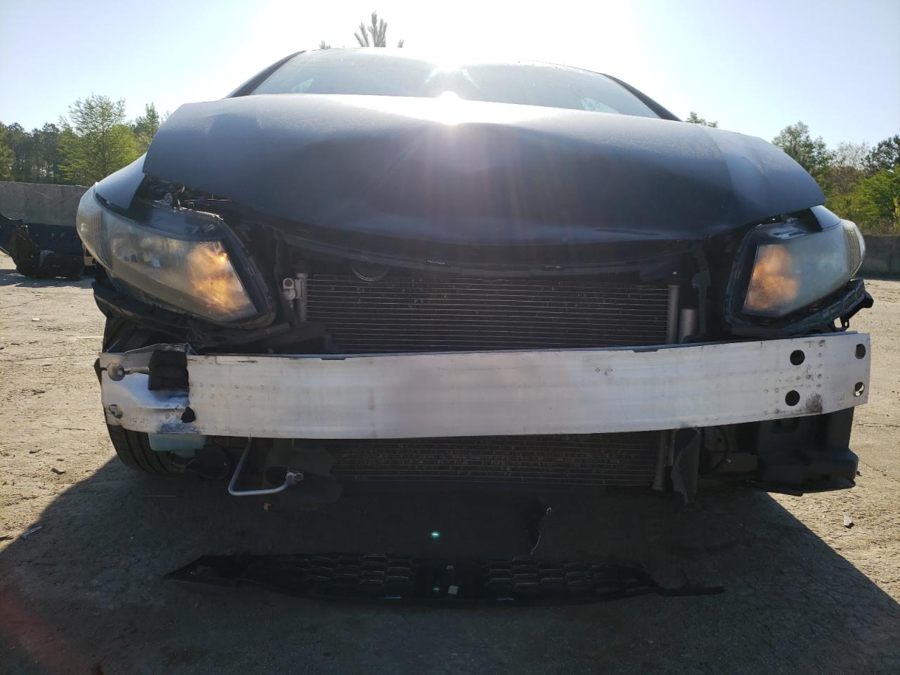 Photo 9 from auction – 2013 HONDA CIVIC LX with VIN 2HGFB2F5XDH302255