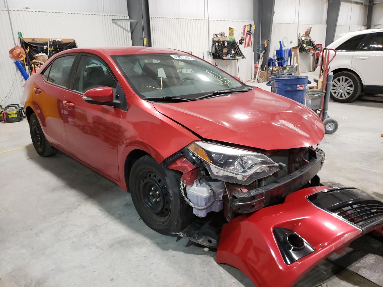 TOYOTA COROLLA L 2016 with VIN 5YFBURHE7GP395537 - Photo from auction