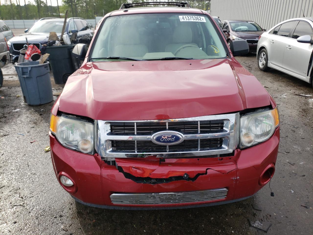 Photo 9 from auction – 2011 FORD ESCAPE XLT with VIN 1FMCU0DG3BKB44069