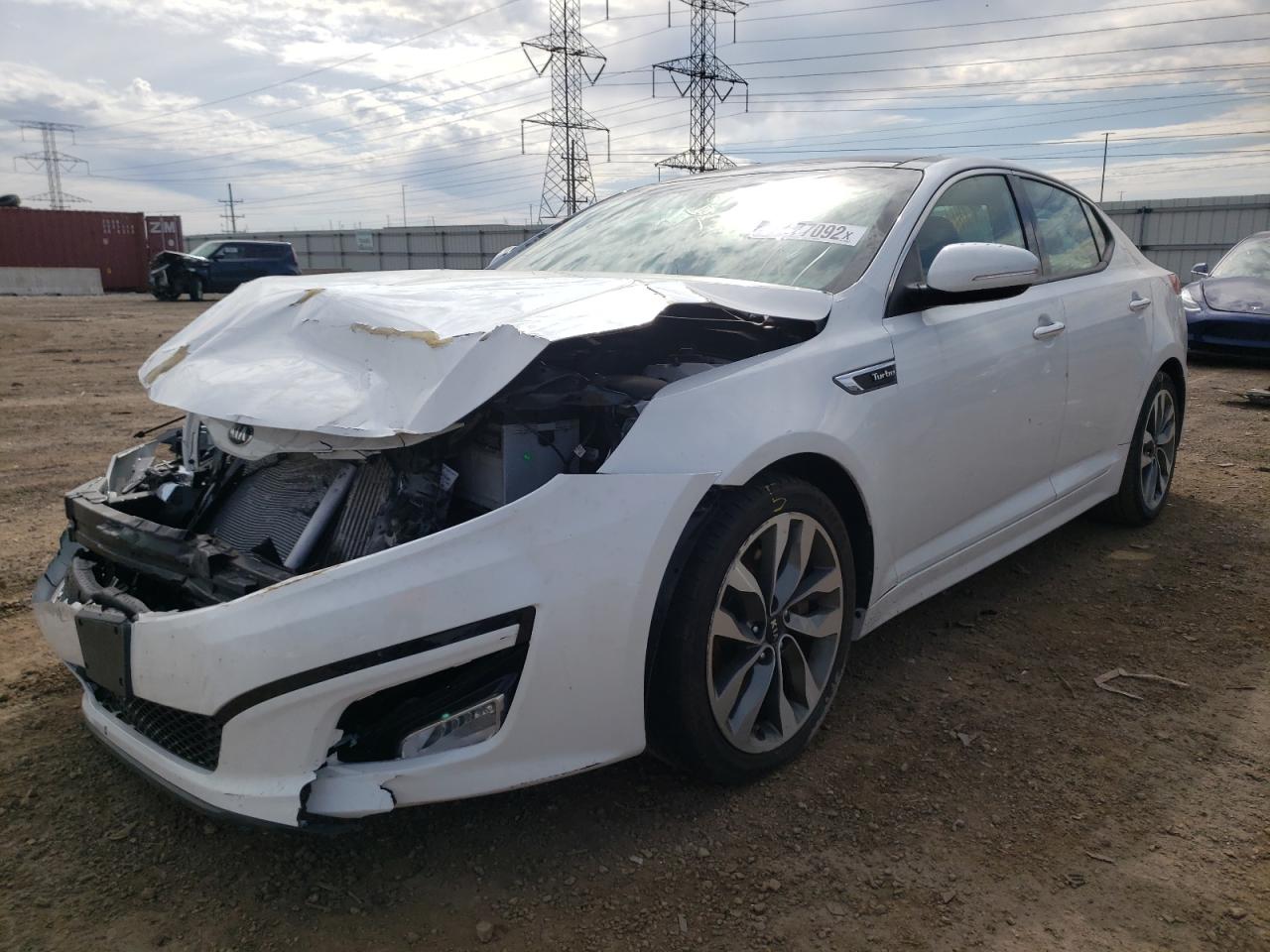 Photo 2 from auction – 2015 KIA OPTIMA SX with VIN 5XXGR4A66FG386638