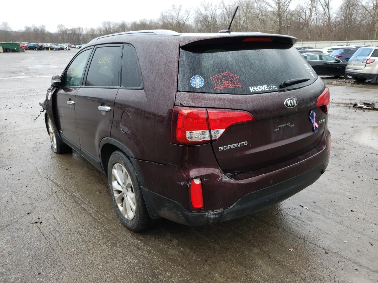 Photo 3 from auction – 2015 KIA SORENTO EX with VIN 5XYKUDA76FG649031
