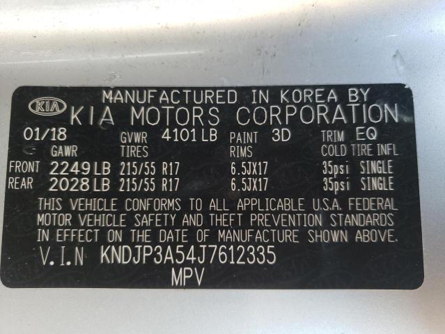 Photo 10 from auction – 2018 KIA SOUL + with VIN KNDJP3A54J7612335