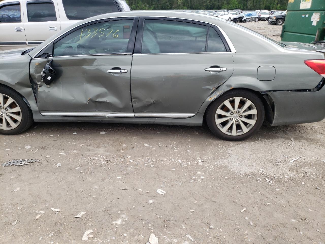 Photo 9 from auction – 2011 TOYOTA AVALON BAS with VIN 4T1BK3DB0BU435592